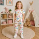 Shop cute teacup bunny print night suit